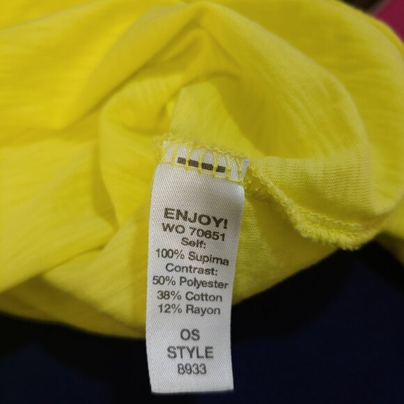 Michael Stars V Neck Supima Long Sleeve T Shirt OS - Picture 6 of 6